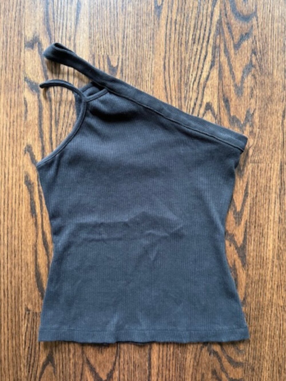 Maeve by Anthropologie one-shoulder ribbed tank top size S